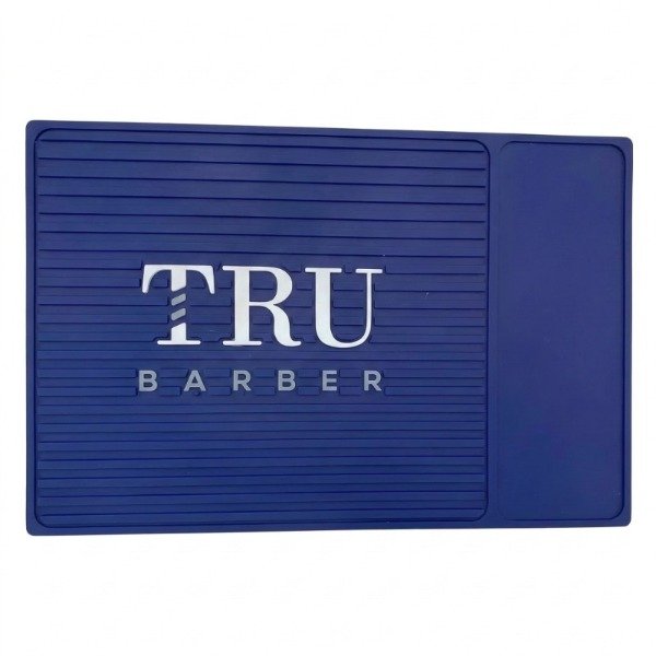 Producto - Alfombra Profesional Tru Barber Grande Azul