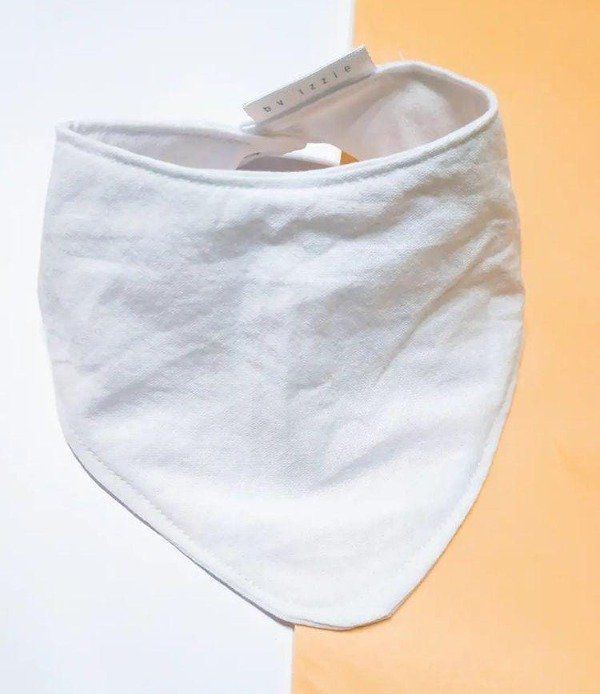 Producto - Babero simple blanco