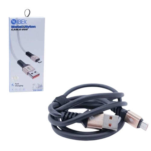 Producto - Cable de carga IBEK USB a MICRO 3A