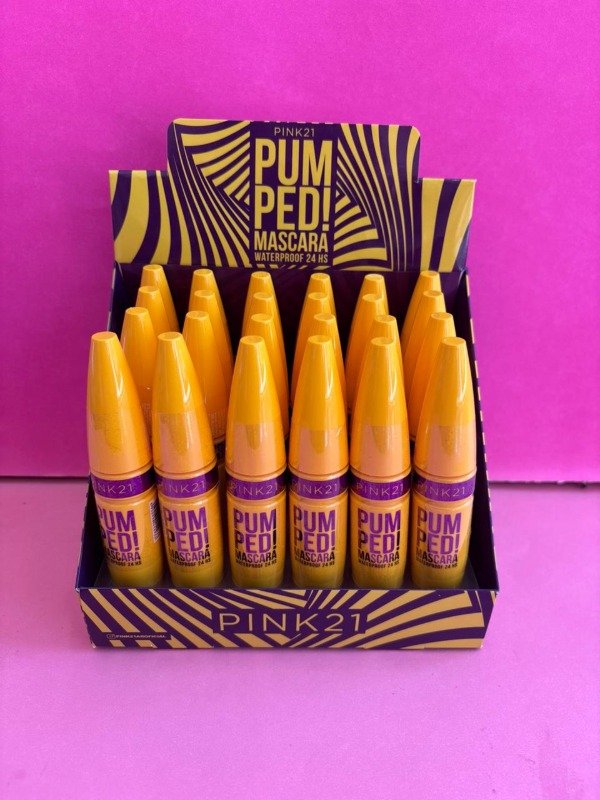 Producto - Caja x24uni. Máscara de pestañas PUM PED Pink21