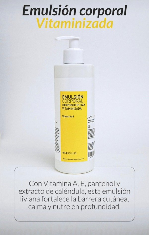 Producto - Emulsion vitaminizada 400 gr