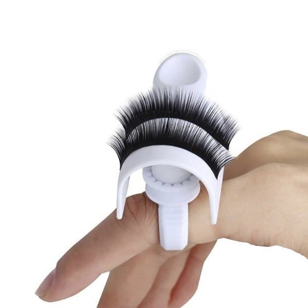 Producto - anillo para pestañas y pegamento