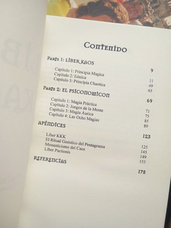 Producto - LIBER KAOS de Peter J. Carroll - 1