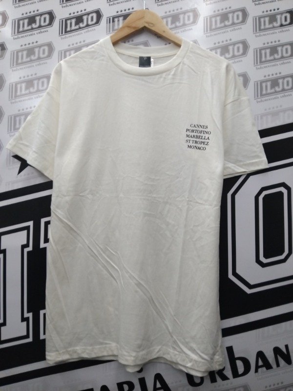 Producto - REMERA BRT OVER CANNES CREMA