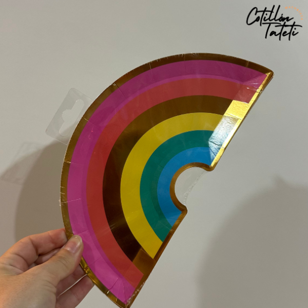 Producto - PLATO RAINBOW- 6 UNIDADES