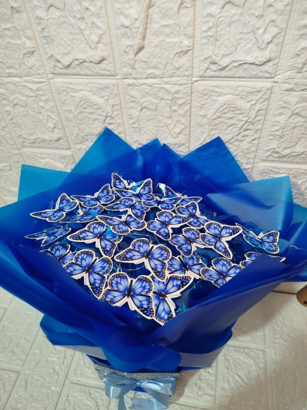 Producto - Ramo azul