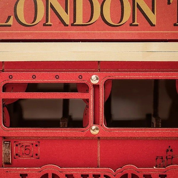 Producto - Robotime Rolife Colectivo Turístico de Londres (London Tour Bus) TGM02 - 4