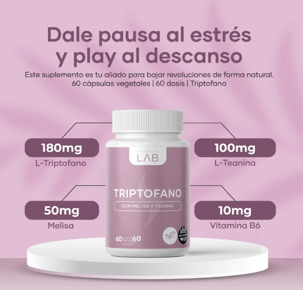 Producto - Triptofano con Melisa y Teanina