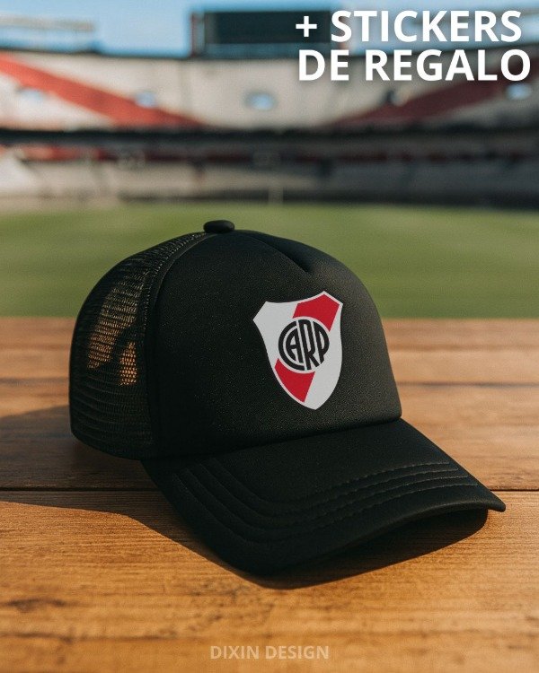 Producto - Gorra Trucker River Plate escudo
