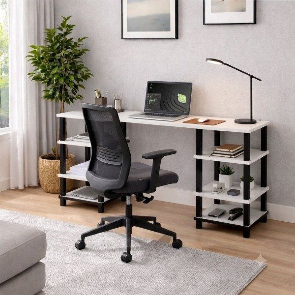 Producto - Escritorio estilo Nordico 1,20m Color Lino Chiaro