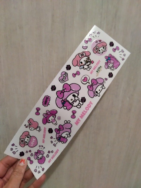 Producto - UV Tiras 8x28cm My Melody