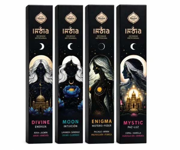 Producto - SAHUMERIO MASALA INDIA BLACK SAGRADA MADRE