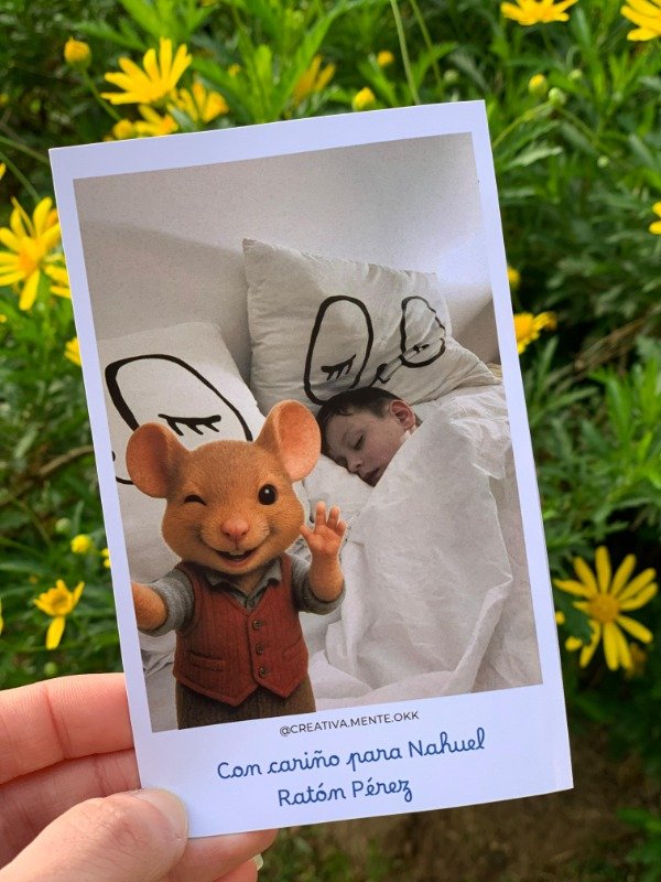 Producto - Selfie Ratón Pérez