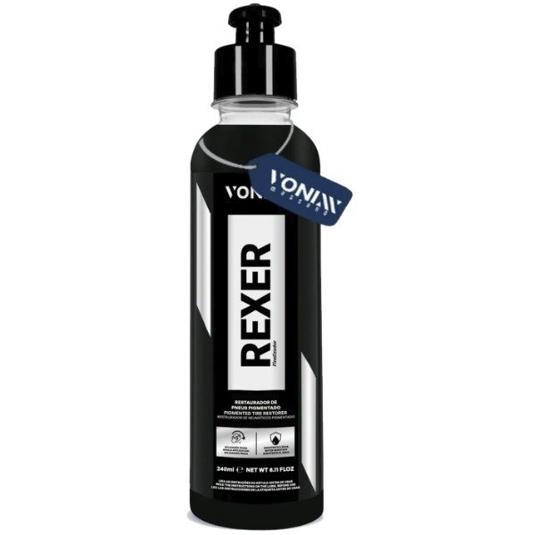 Producto - Restaurador De Neumaticos Rexer 240ml Pigmentado