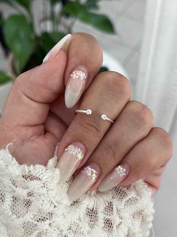 Producto - Anillo abierto con dos cubic nro 15