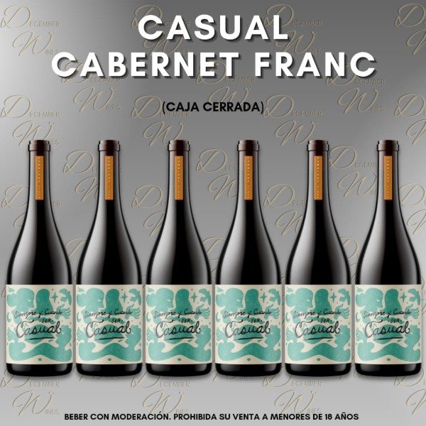 Producto - Casual Cabernet Franc  Caja Cerrada