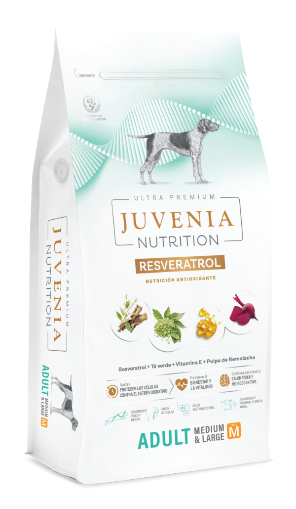 Producto - Juvenia Perro Adulto Raza Mediana y Grande 15 Kg - 0