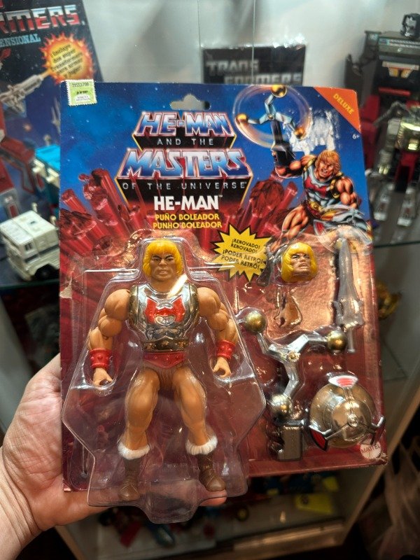 Producto - HE-MAN and the masters of the UNIVERSE HE-MA PUÑO BOLEADOR Origins Mattel