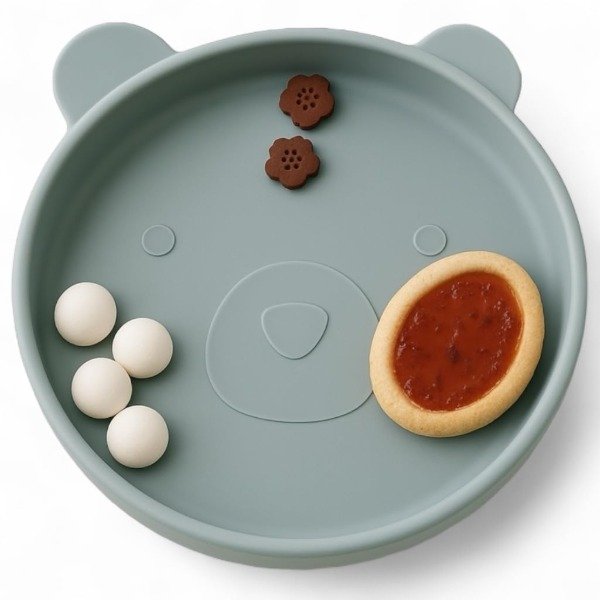 Producto - Plato Silicona Oso