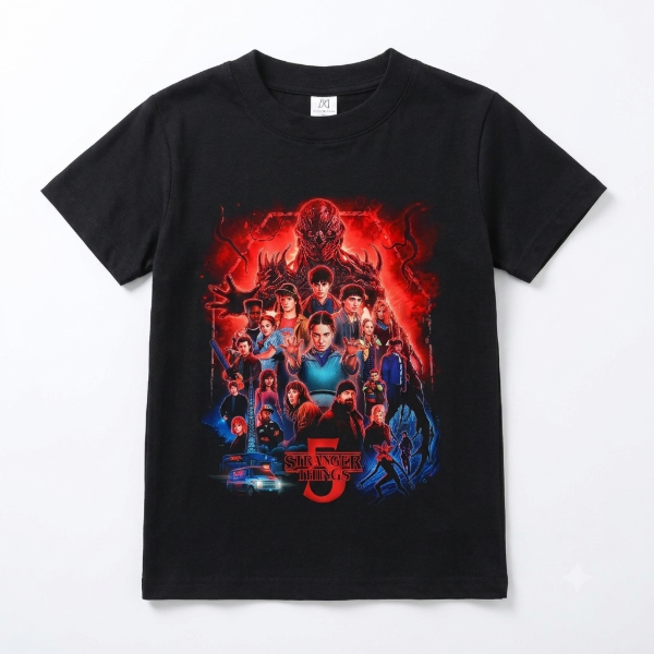 Producto - REMERA MANGA CORTA INFANTIL STRANGER THINGS  T.8