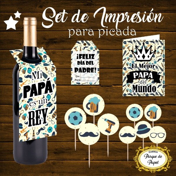 Producto - Set Impresión "Día del Padre"