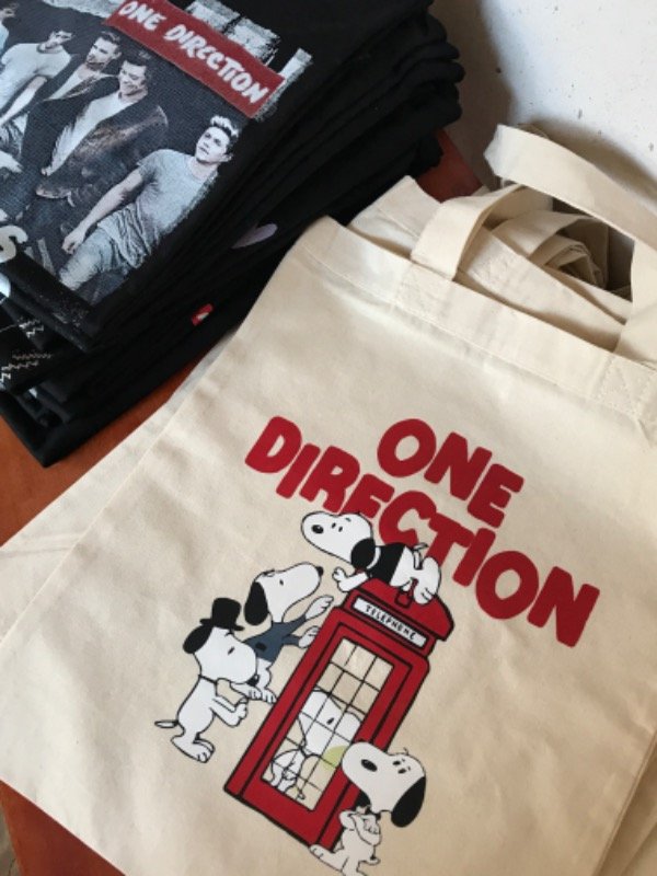 Producto - TOTEBAG SNOOPY ONE DIRECTION