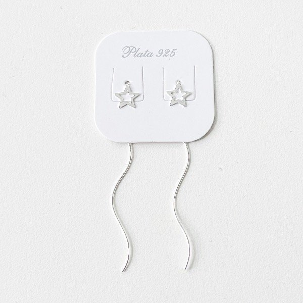 Producto - Aros Aguja Estrella