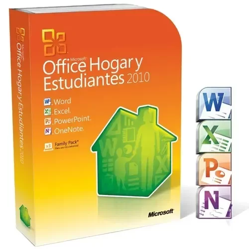 Producto - MICROSOFT OFFICE 2010 HOGAR Y ESTUDIANTES PARA 3 PCS