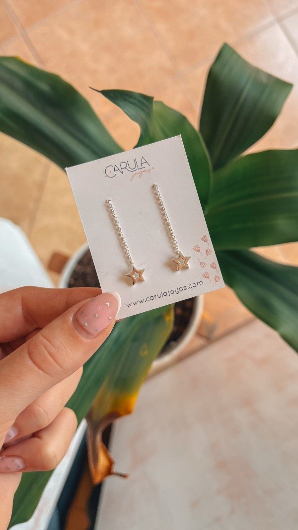 Producto - Aros Aguja Stars