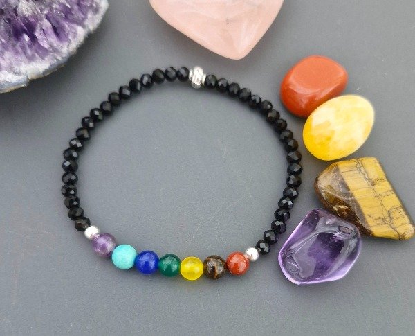 Producto - PULSERA 7 CHAKRAS Y CRISTALES  COD-391