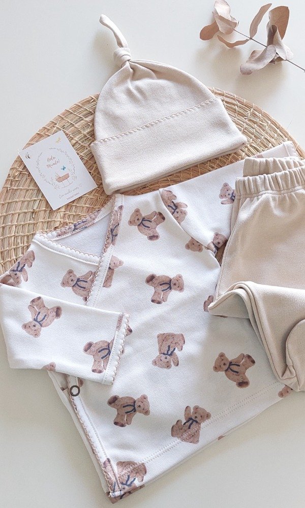 Producto - Ajuar Teddy - Algodón Pima