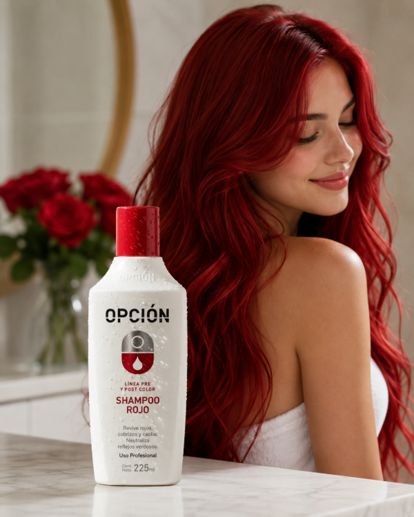 Producto - Shampoo matizador rojo Opción