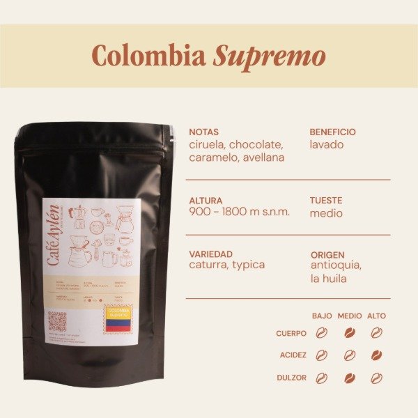 Producto - CAFÉ COLOMBIA SUPREMO