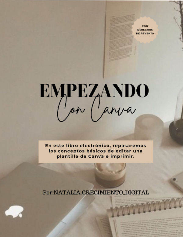 Producto - E-book Empezando con Canva