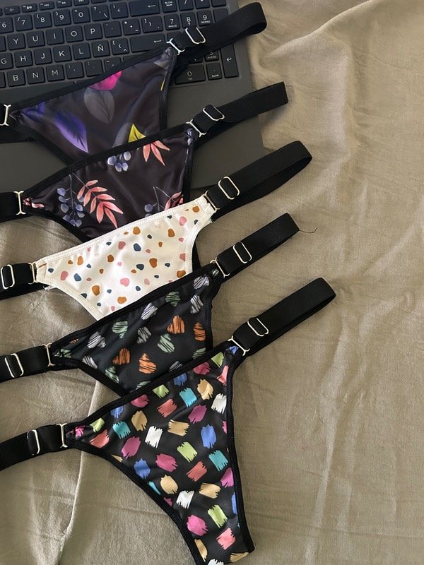 Producto - TRIPACK LESS TIRA ANCHA estampada