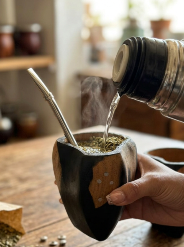 Producto - MATE RANCHERO MANCHAS NEGRO - 1