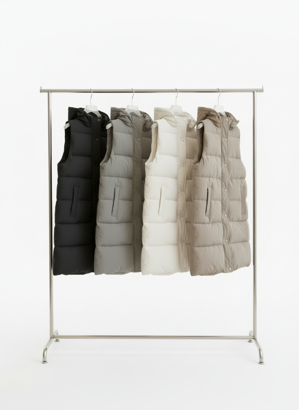 Producto - Chaleco piel negro xxl