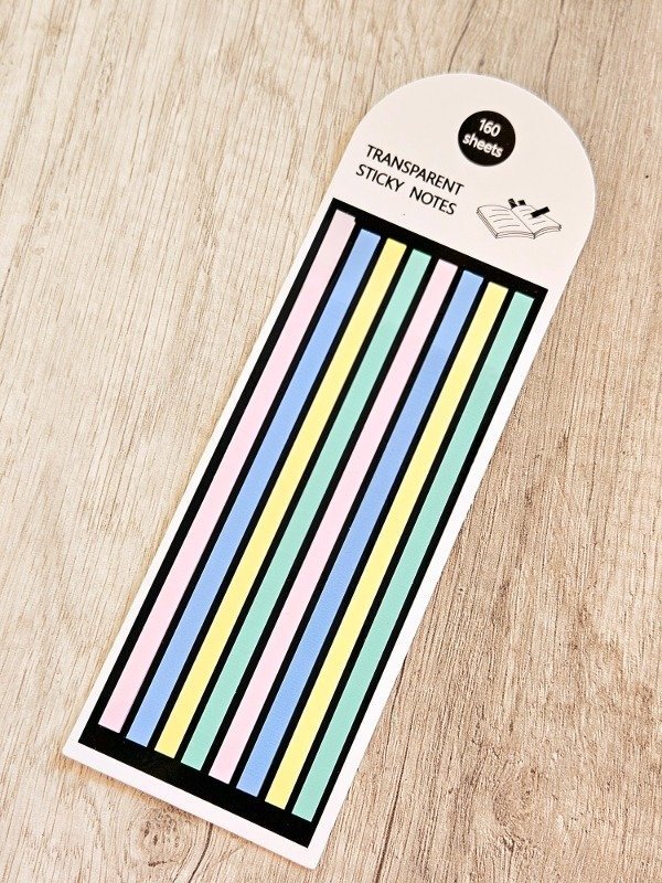 Producto - Notas Adhesivas Renglón Pastel