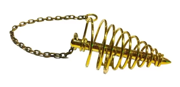 Producto - PENDULO ESPIRAL GRANDE DE BRONCE