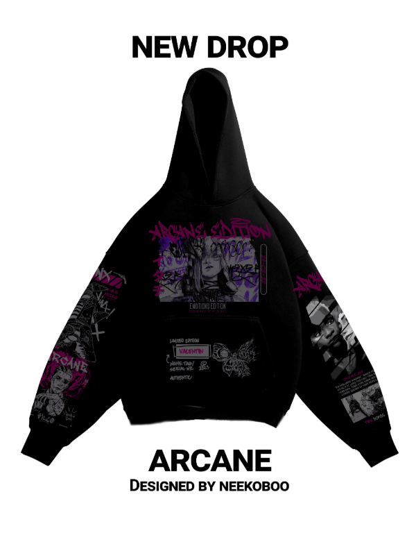Producto - BUZO JINX NEGRO ARCANE