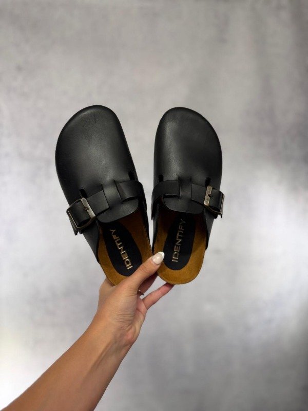 Producto - BIRK CERRADA BOSTON NEGRA CUERO - 5