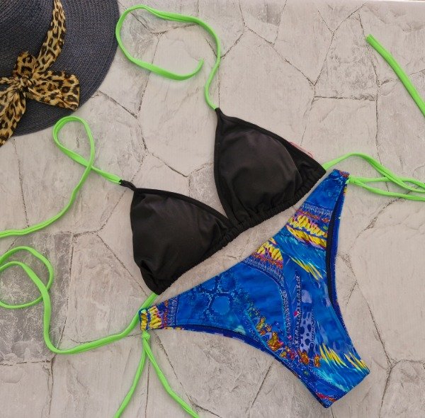 Producto - Bikini estampadas vedetina - talle 100