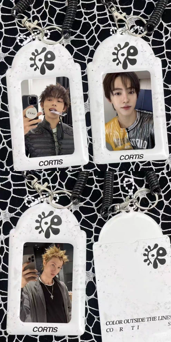 Producto - Holder para photocard Cortis blanco - 3