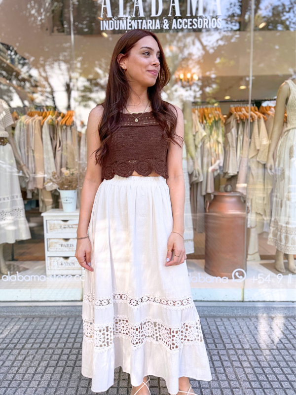 Producto - Pollera Broderie