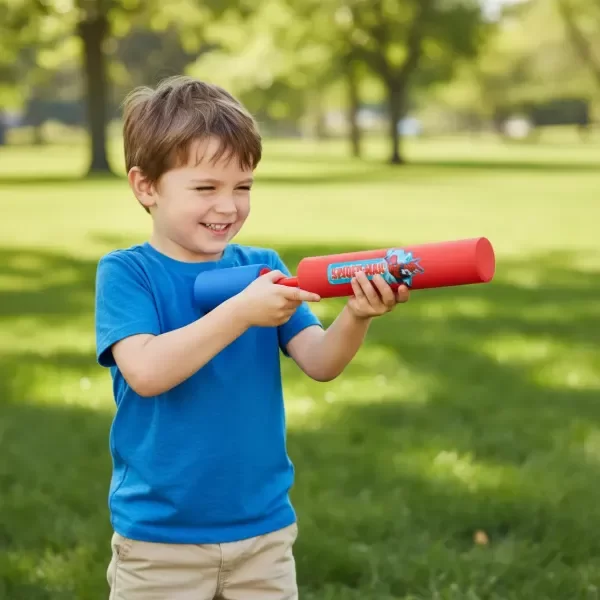 Producto - Lanzador De Agua Spiderman Base X Splash 30cm