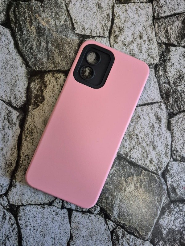 Producto - Funda alto impacto Moto E13 rosa
