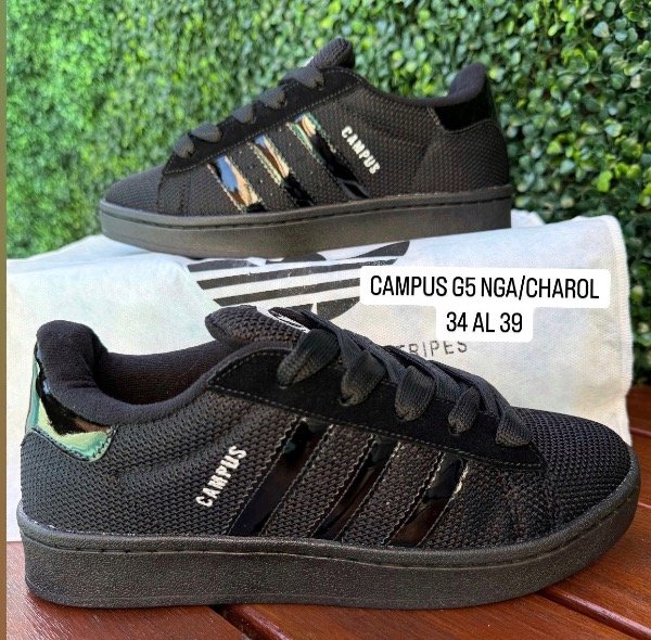 Producto - Campus 00s - Negra/Charol