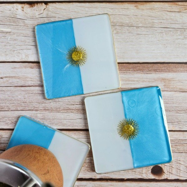 Producto - Posavasos Argentina Cuadrado