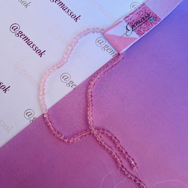 Producto - Roca 6mm Rosa claro translúcido