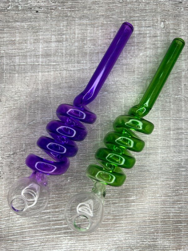 Producto - Pipa Espiral Vidrio Wax Rosin